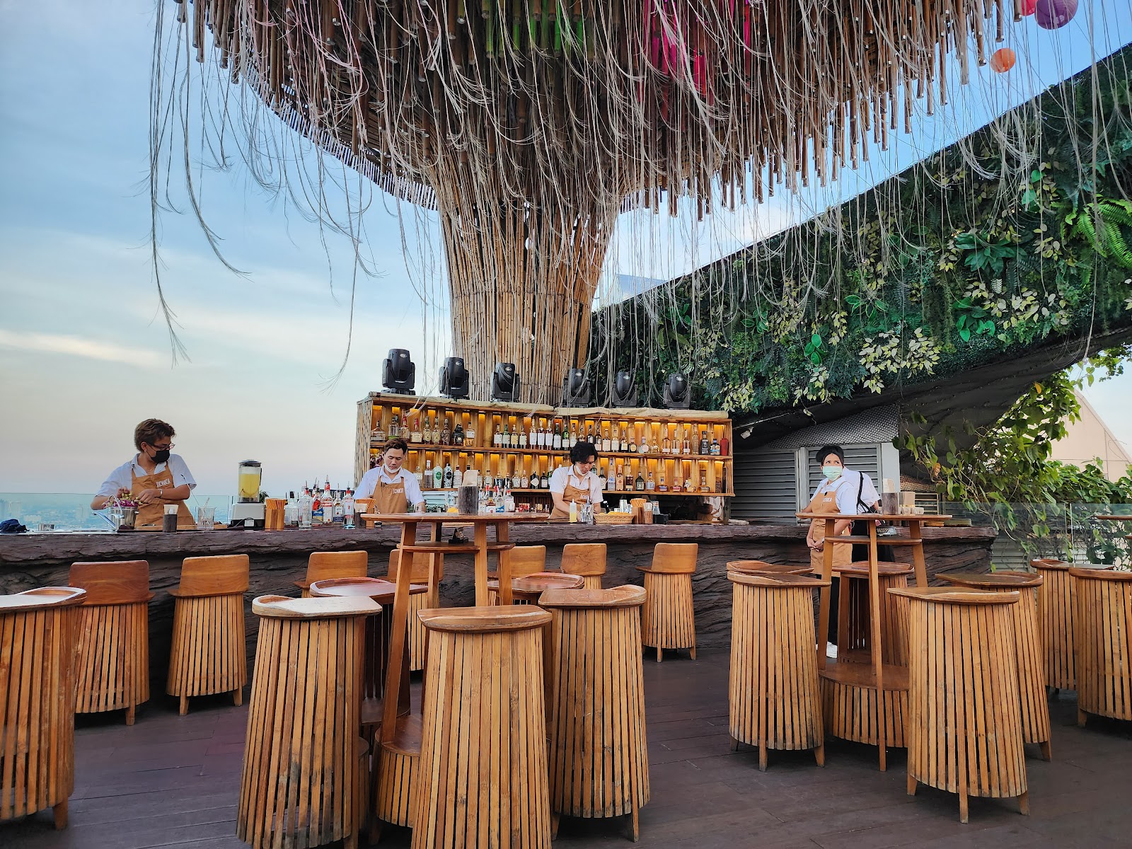 Tichuca Rooftop Bar, Bangkok