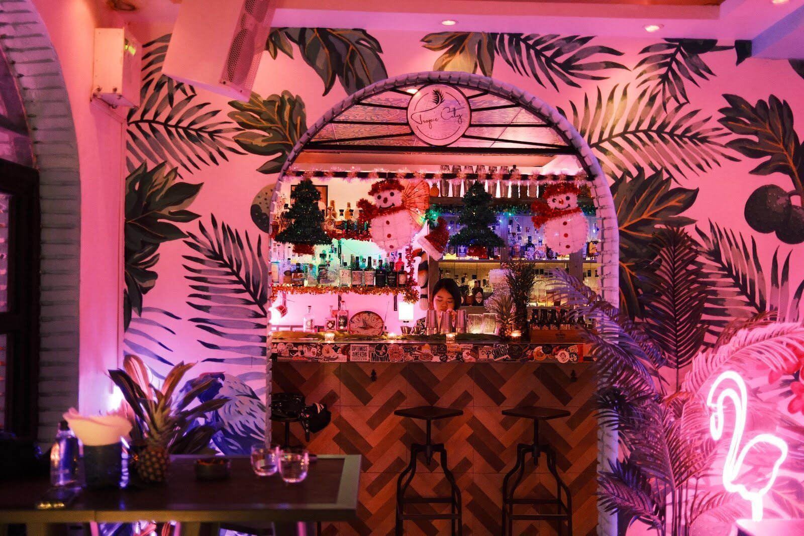 Tropic City Bangkok bar interior