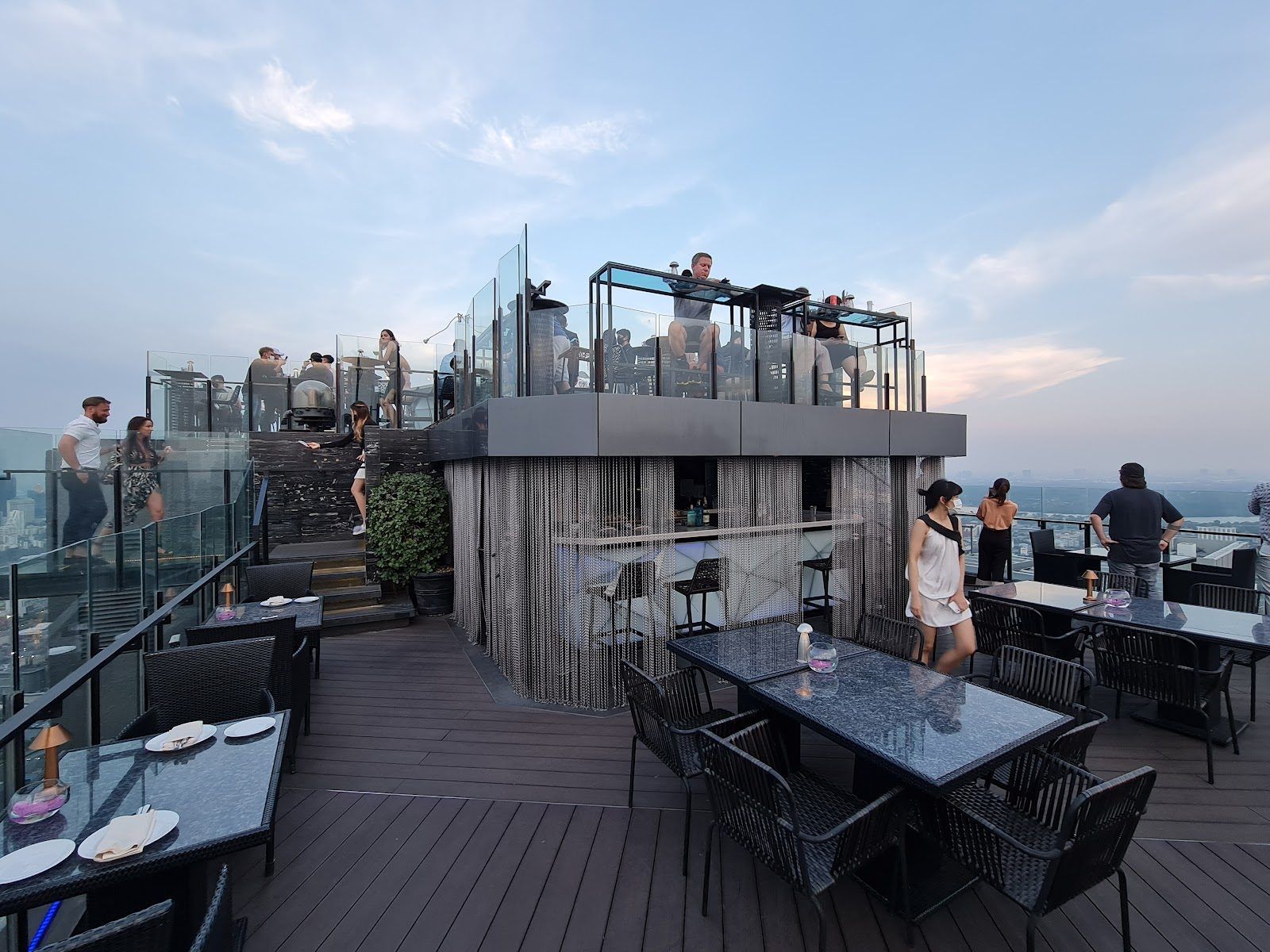 Vertigo at Banyan Tree Bangkok bar interior
