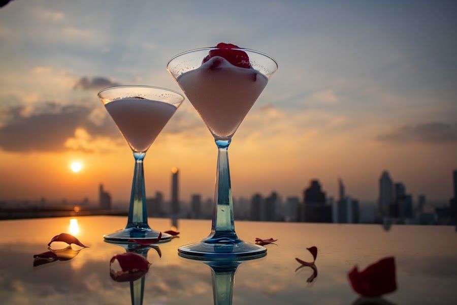 Zoom Sky Bar Bangkok interior