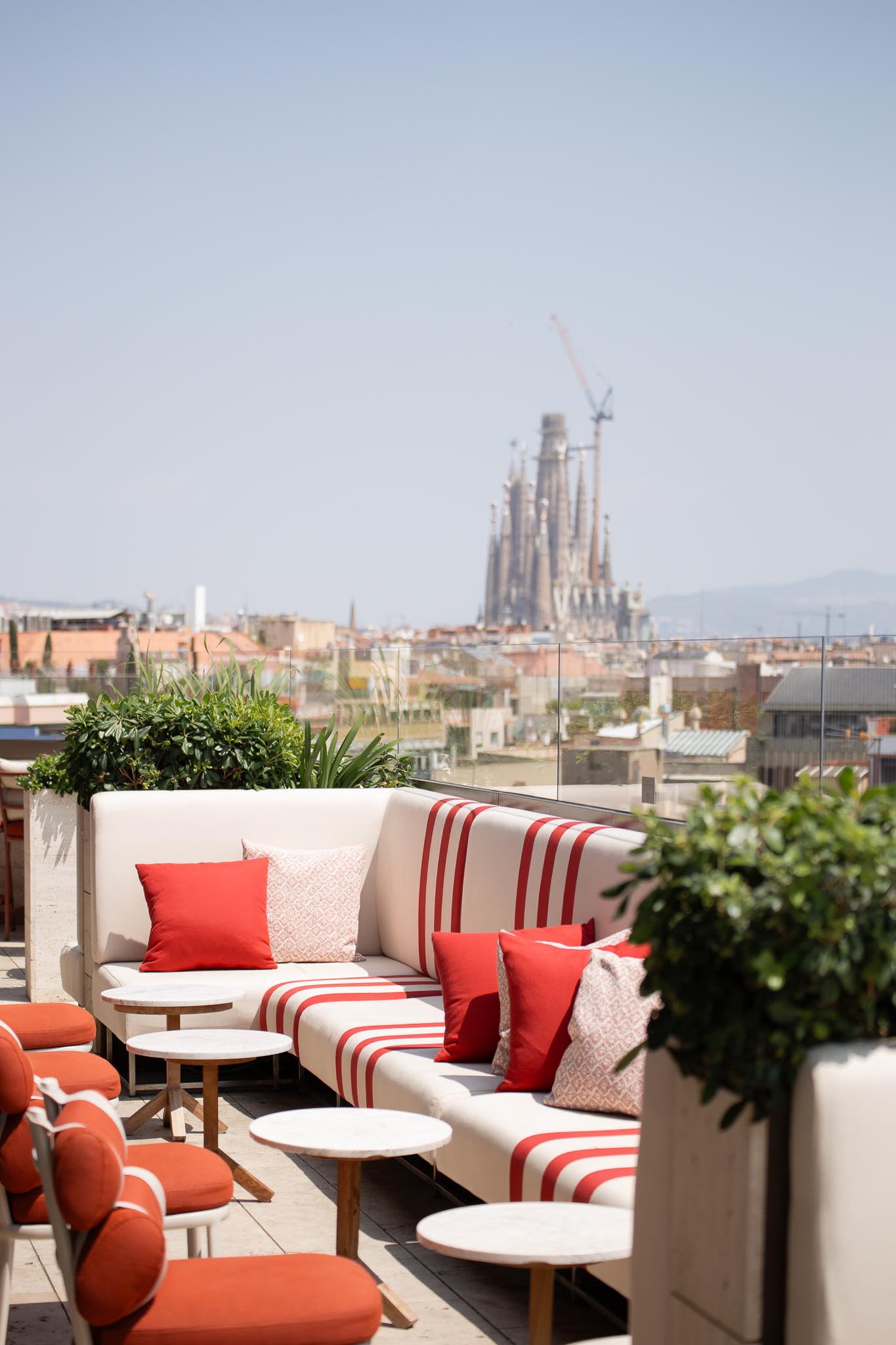 Azimuth Rooftop Barcelona bar interior