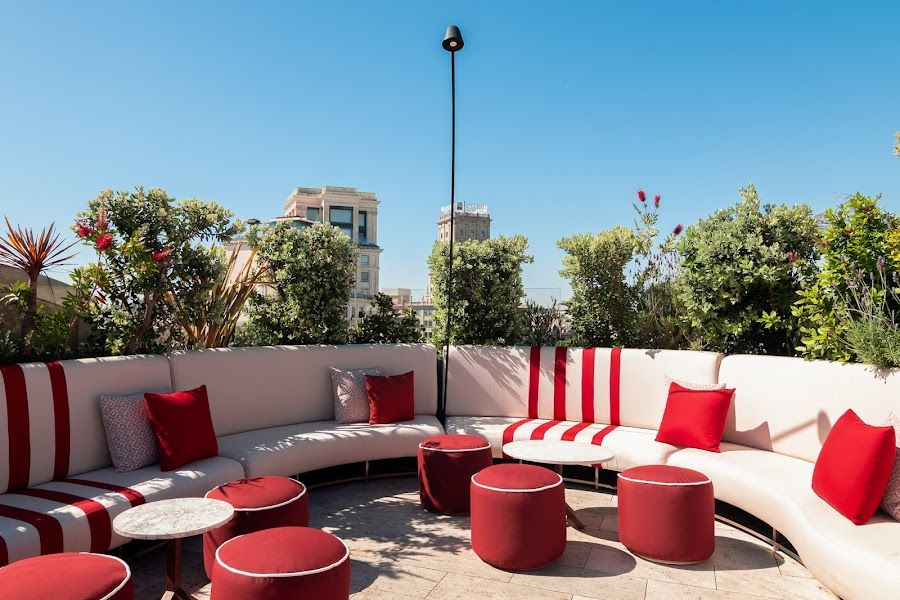 Azimuth Rooftop bar service