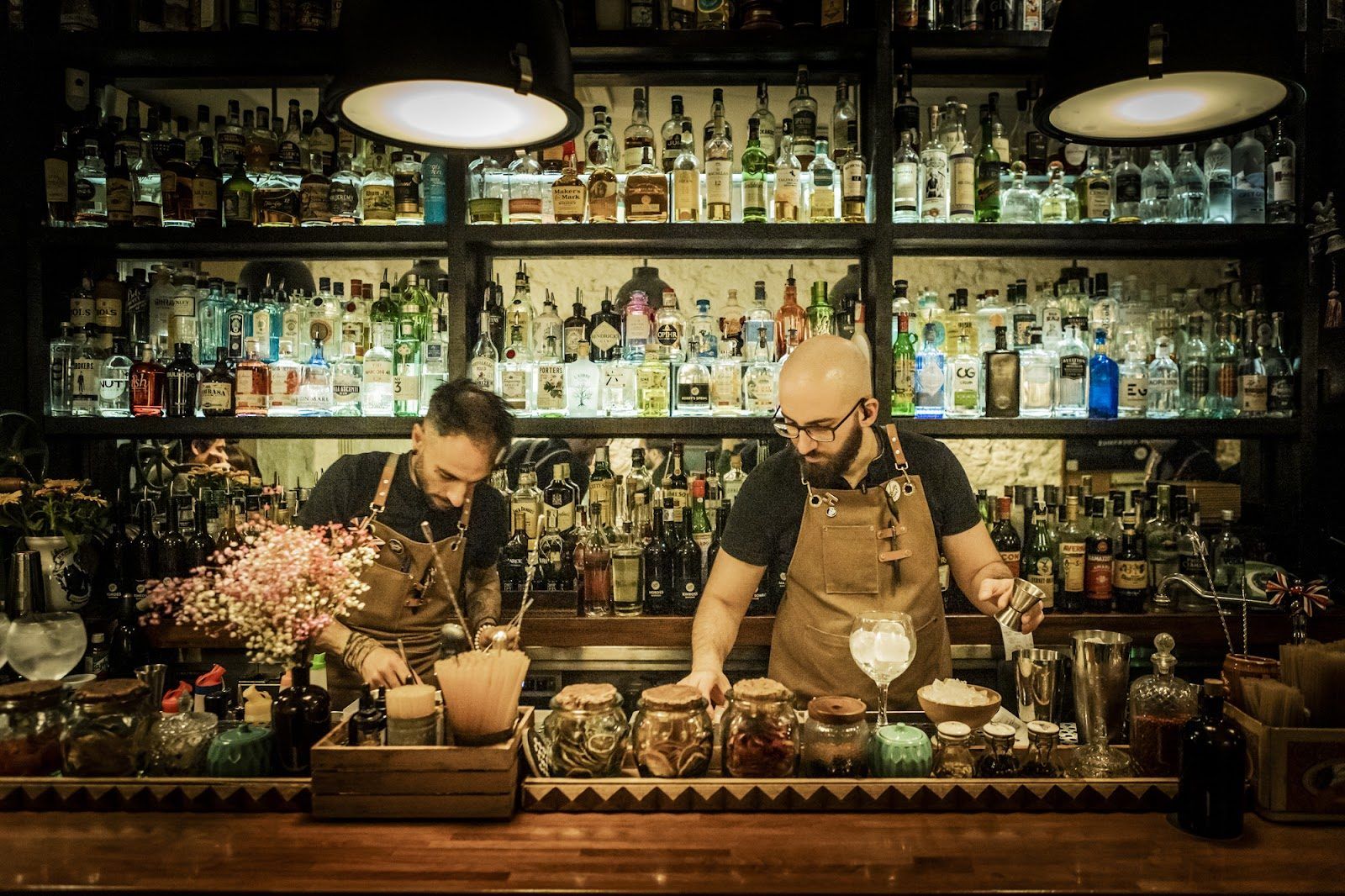 Bobby Gin Barcelona bar interior