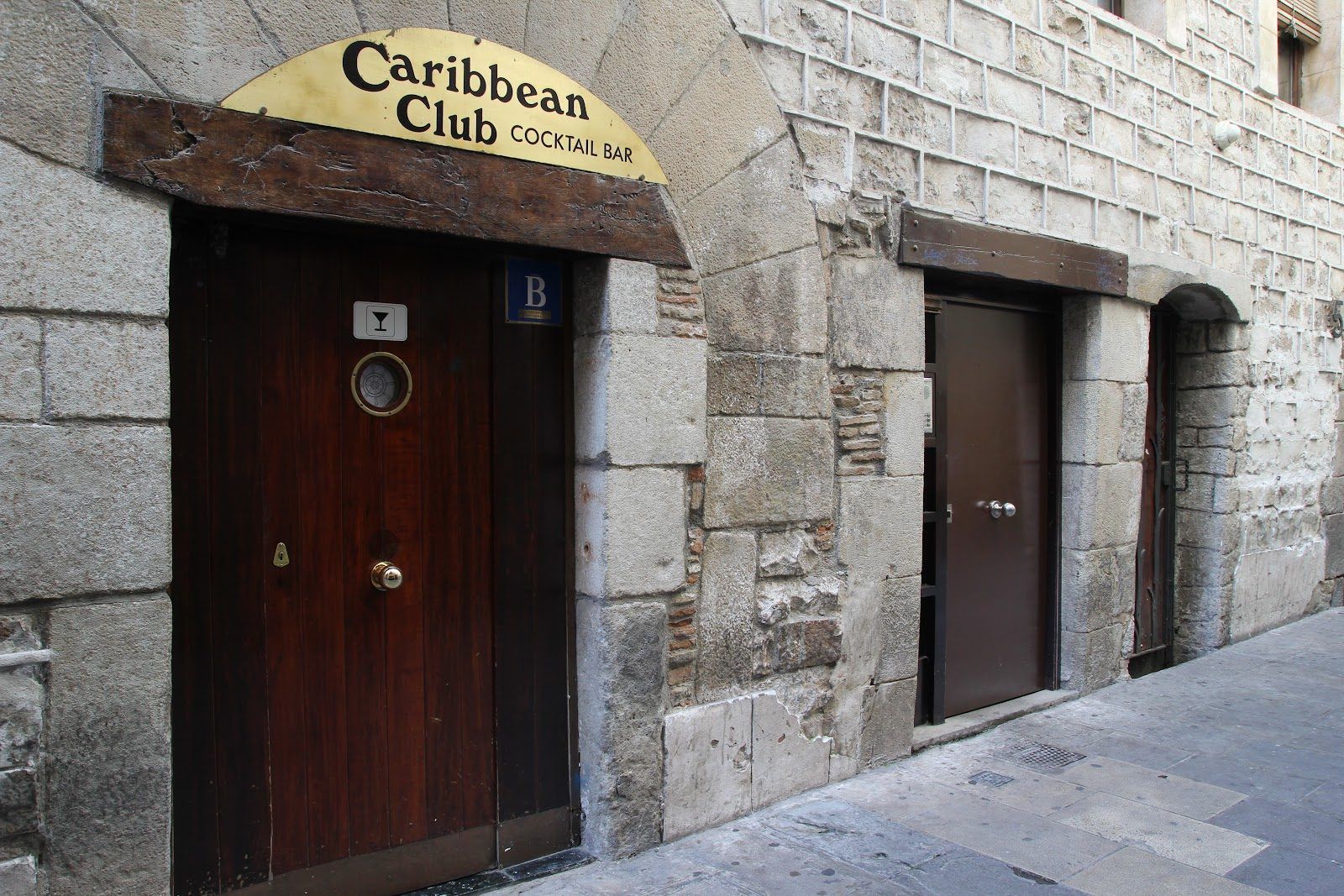 Caribbean Club Barcelona bar interior