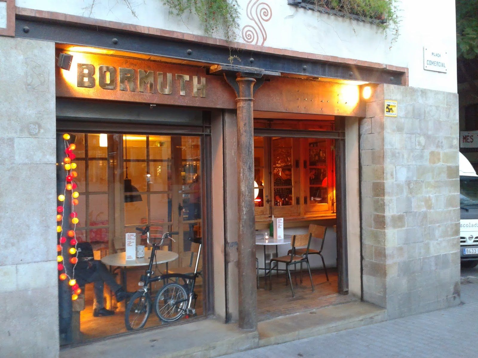 Orio Vermouth Barcelona bar interior