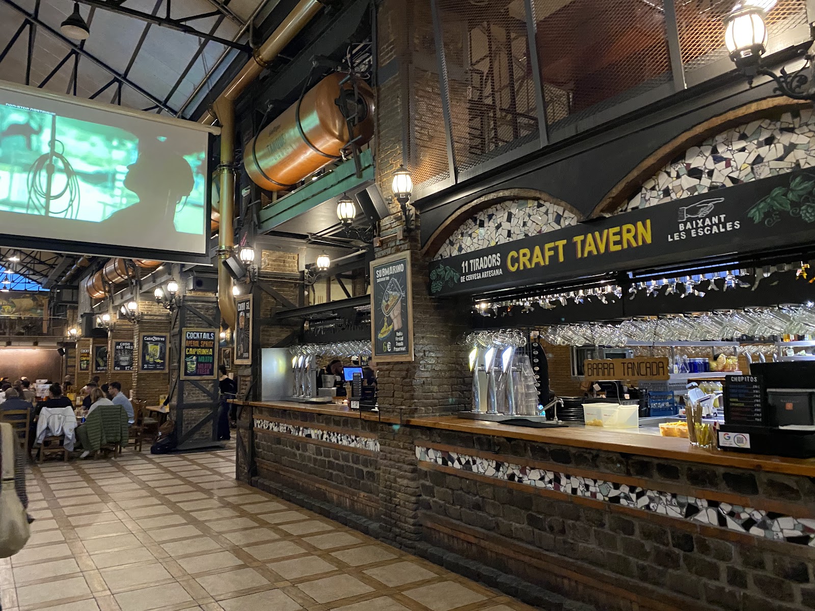Sports Bar BCN on La Rambla, Barcelona