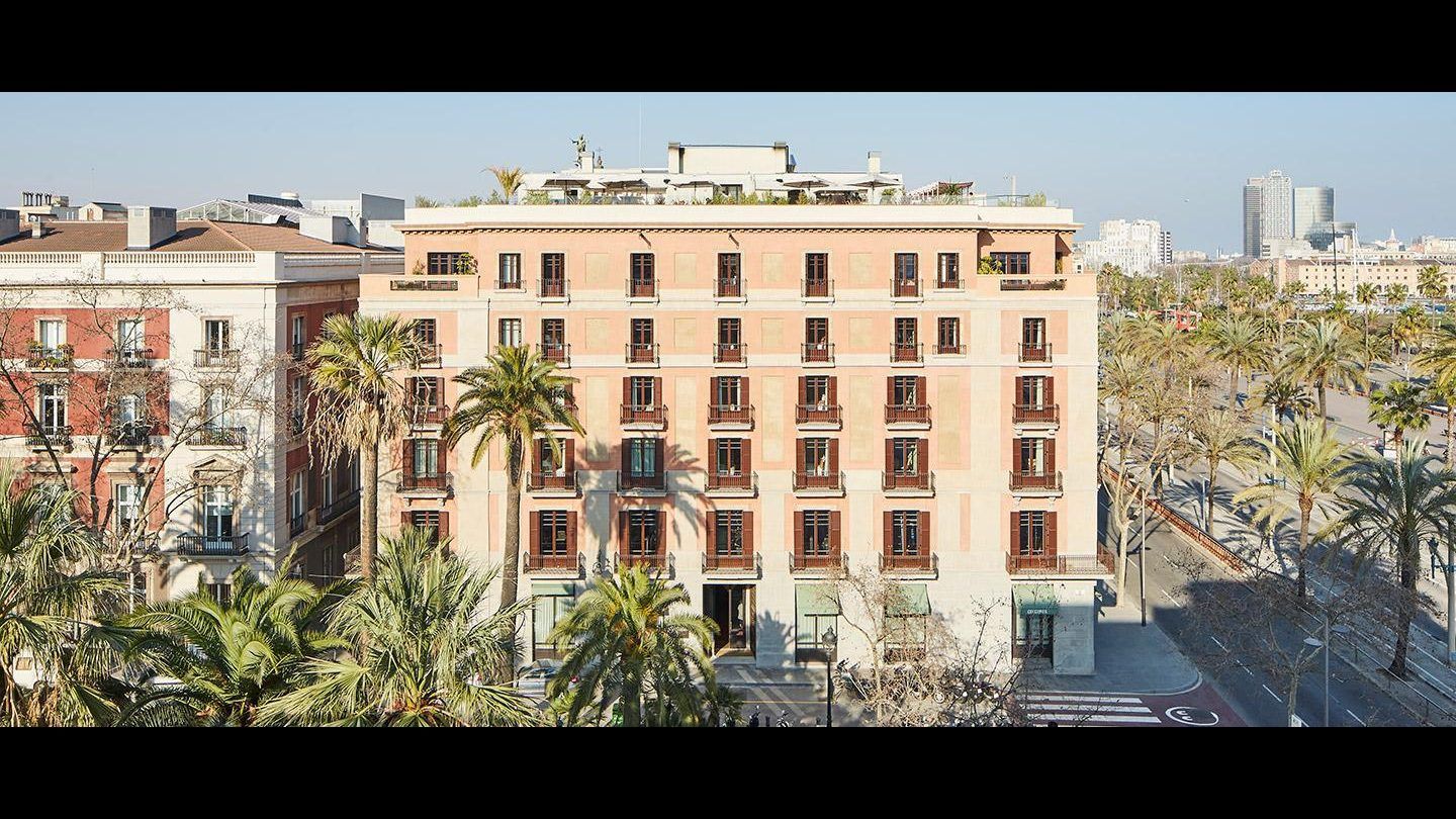 Soho House Cecconi's Rooftop Barcelona bar interior