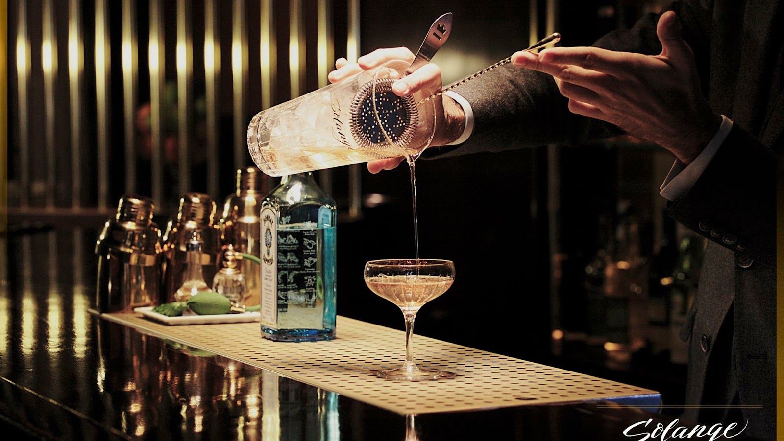 Solange Cocktails & Luxury Spirits Barcelona bar interior