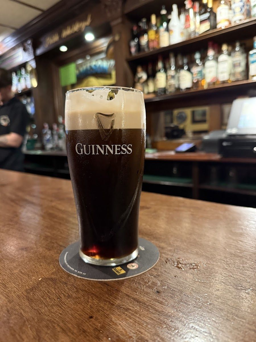 The Michael Collins Irish Pub cocktail at the bar