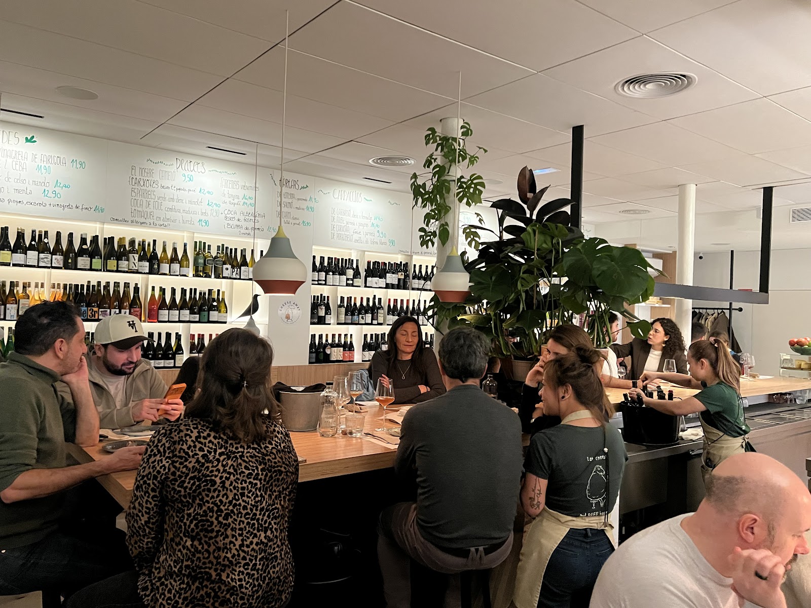 Evening atmosphere at Viblioteca