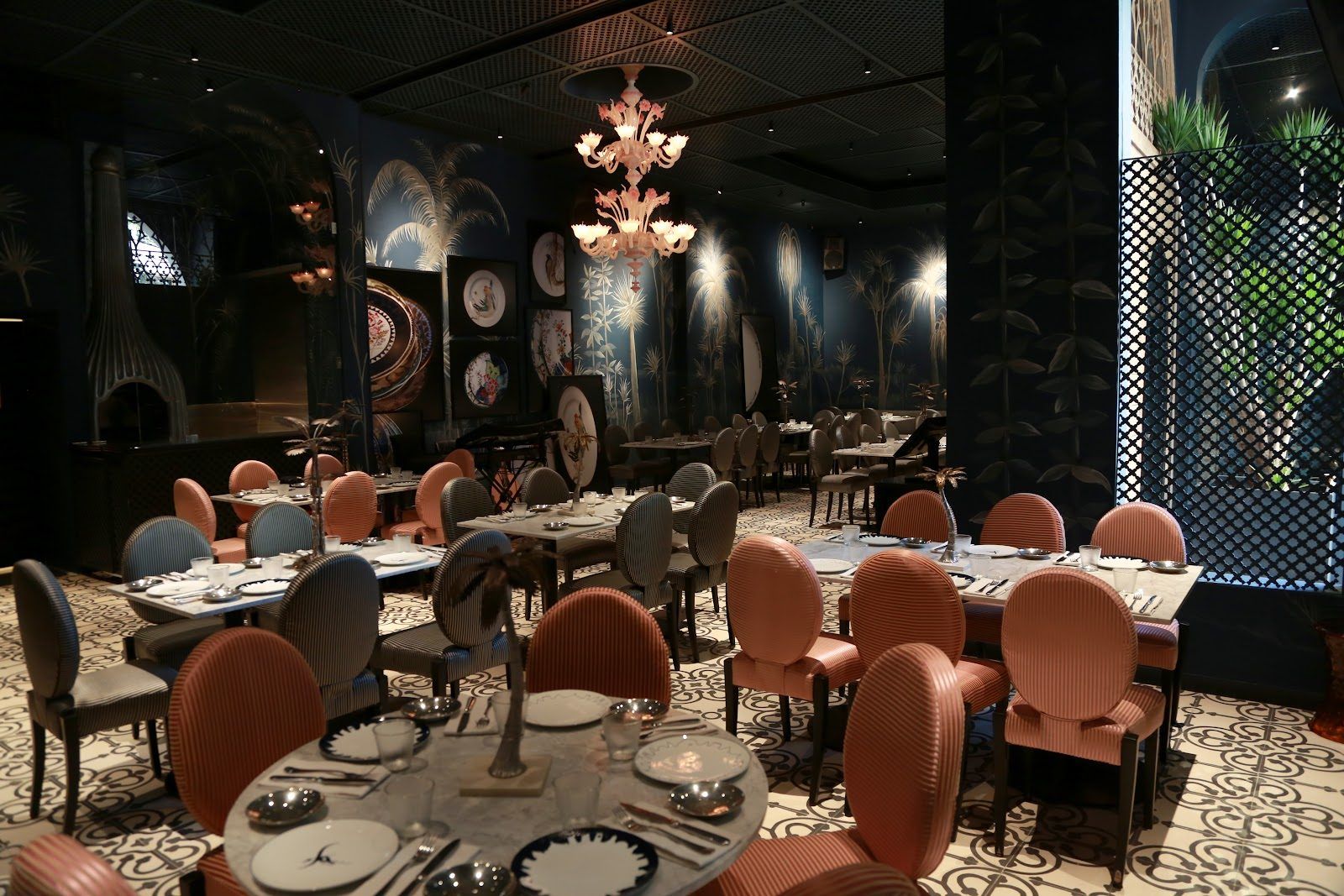 Em Sherif Restaurant Bar Beirut bar interior