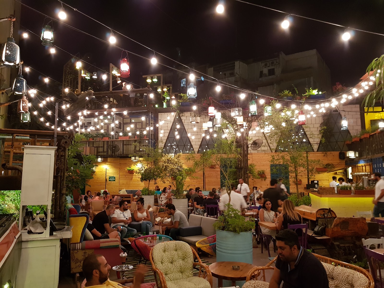 Junkyard Beirut bar interior
