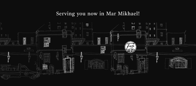 Mar Mikhael Cocktail Bar cocktail at the bar