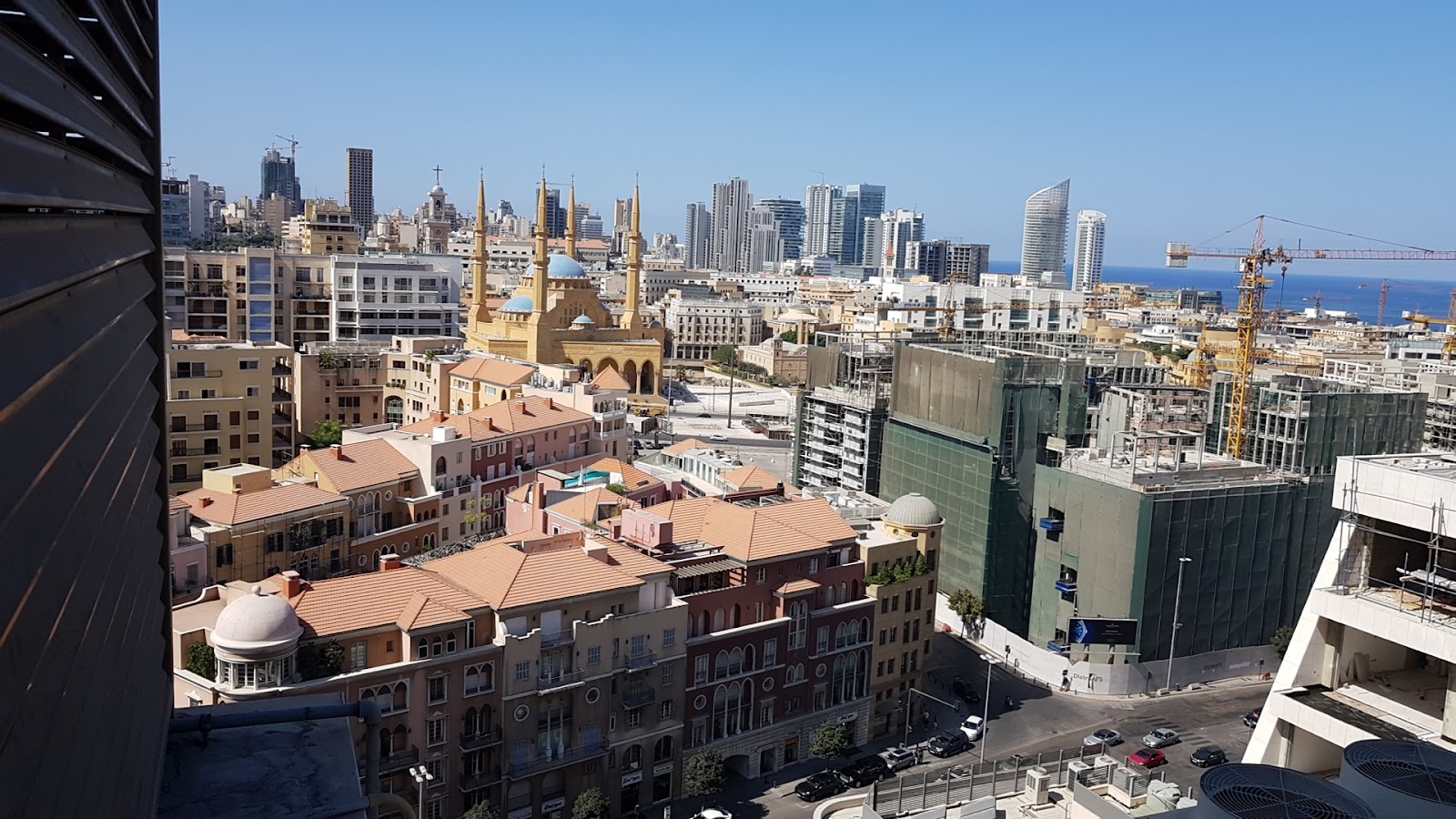 Saifi Suites Rooftop Beirut bar interior