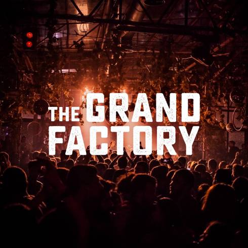 The Grand Factory cocktail at the bar