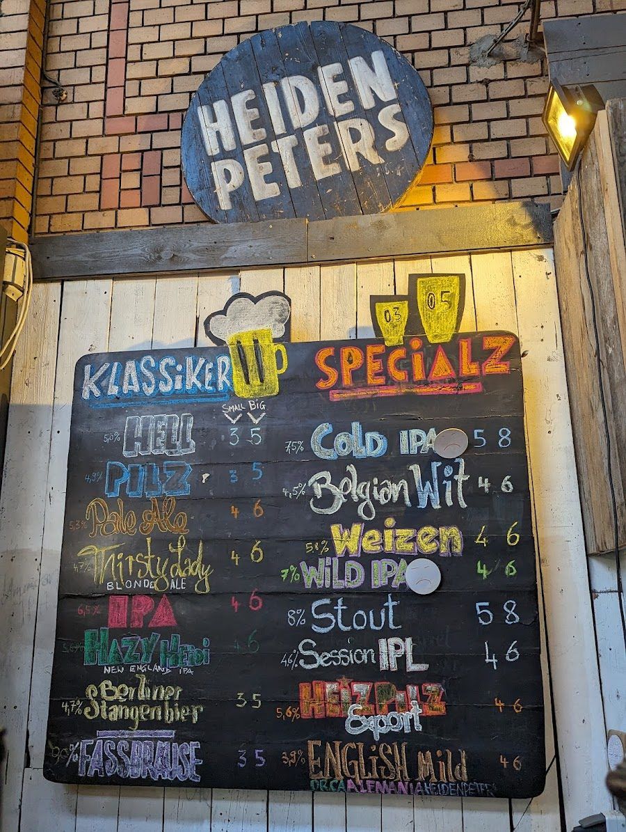 Heidenpeters bar service