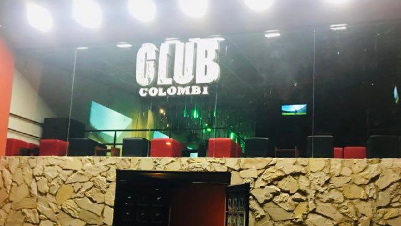 Club Colombia Bar Bogota bar interior