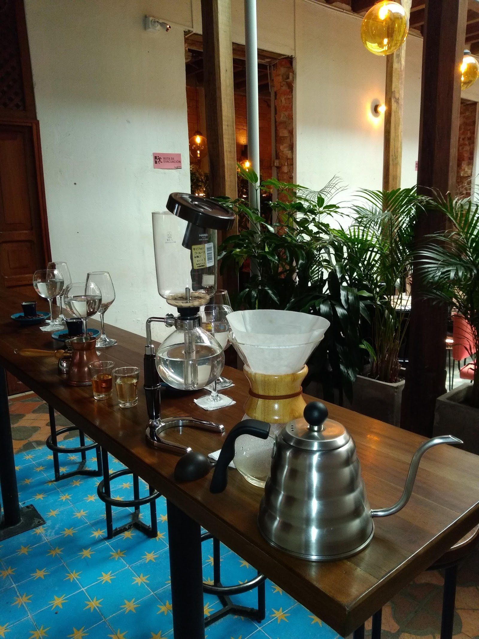 Cocoa Cocktail Bar Bogota bar interior