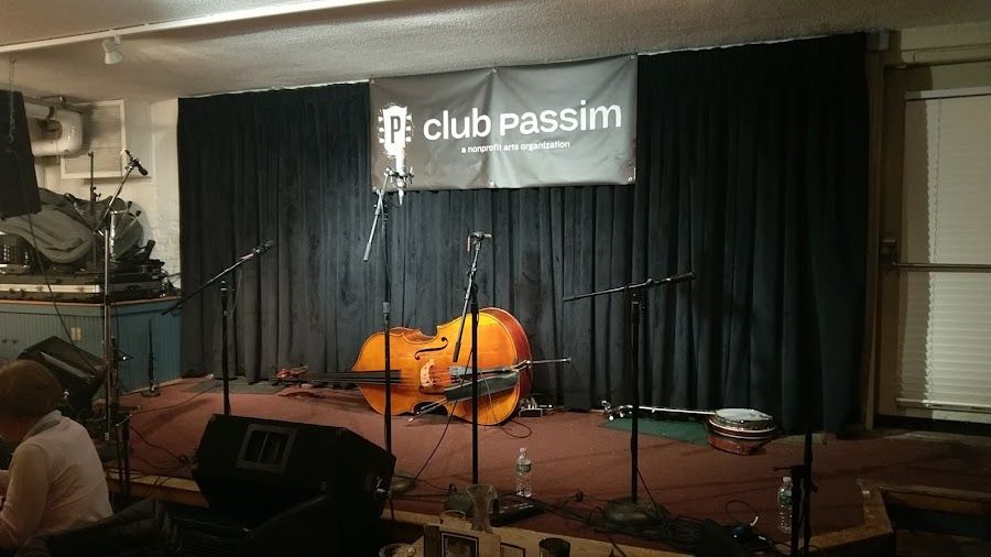 Club Passim cocktail at the bar