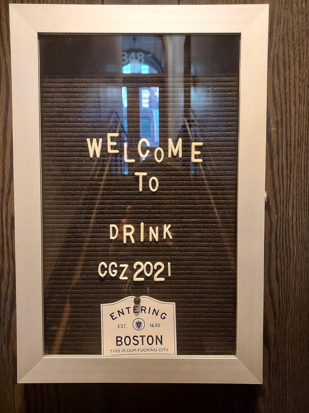 Drink, Boston
