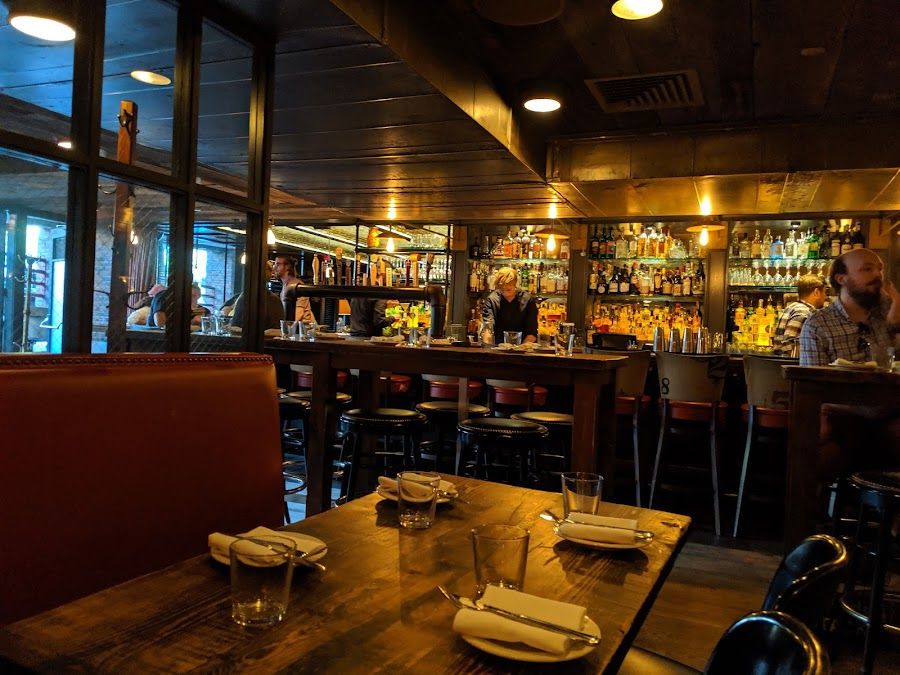 Park Restaurant & Bar cocktail at the bar