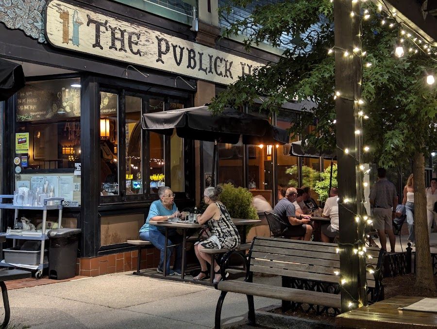 The Publick House Brookline atmosphere