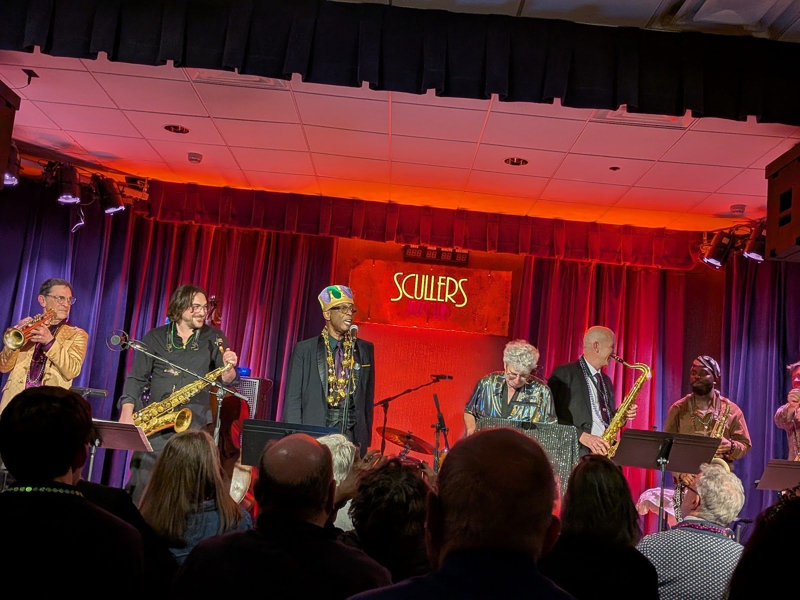 Scullers Jazz Club Boston bar interior