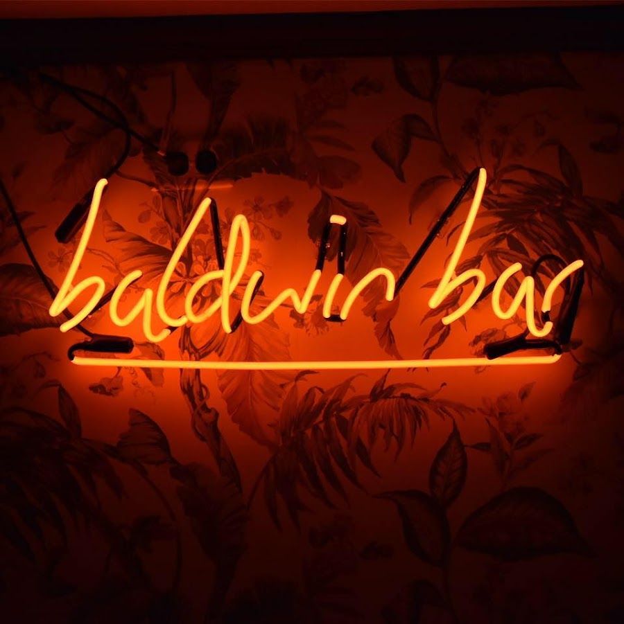 The Baldwin Bar cocktail at the bar