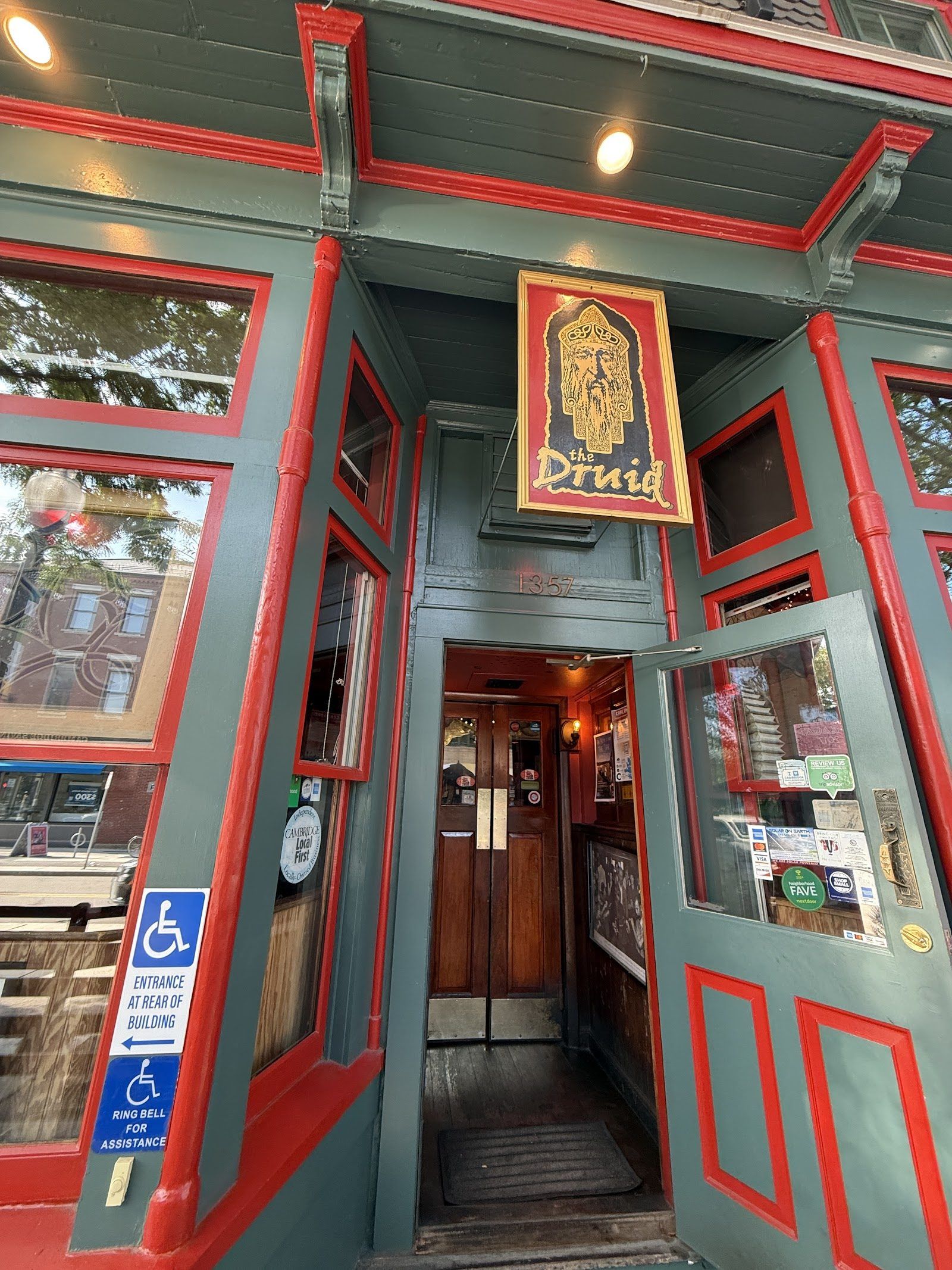 The Druid Boston bar interior