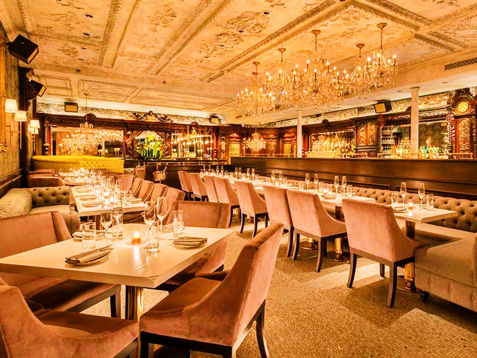 Yvonne's Boston bar interior