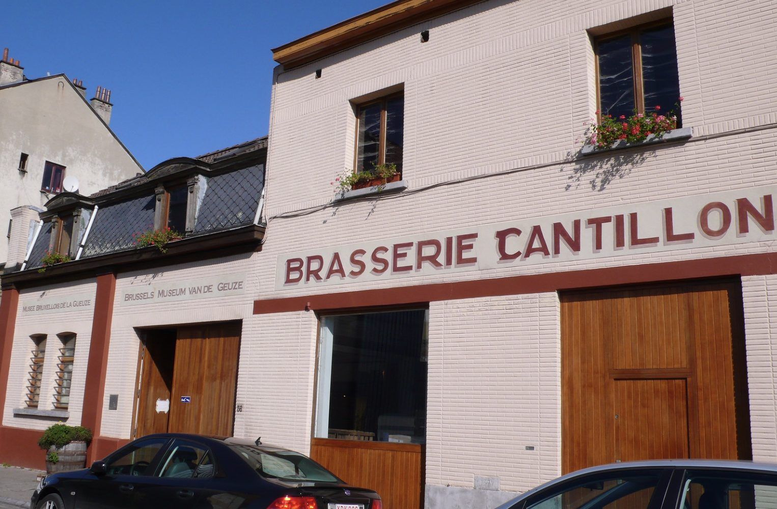 Cantillon Brewery Brussels bar interior