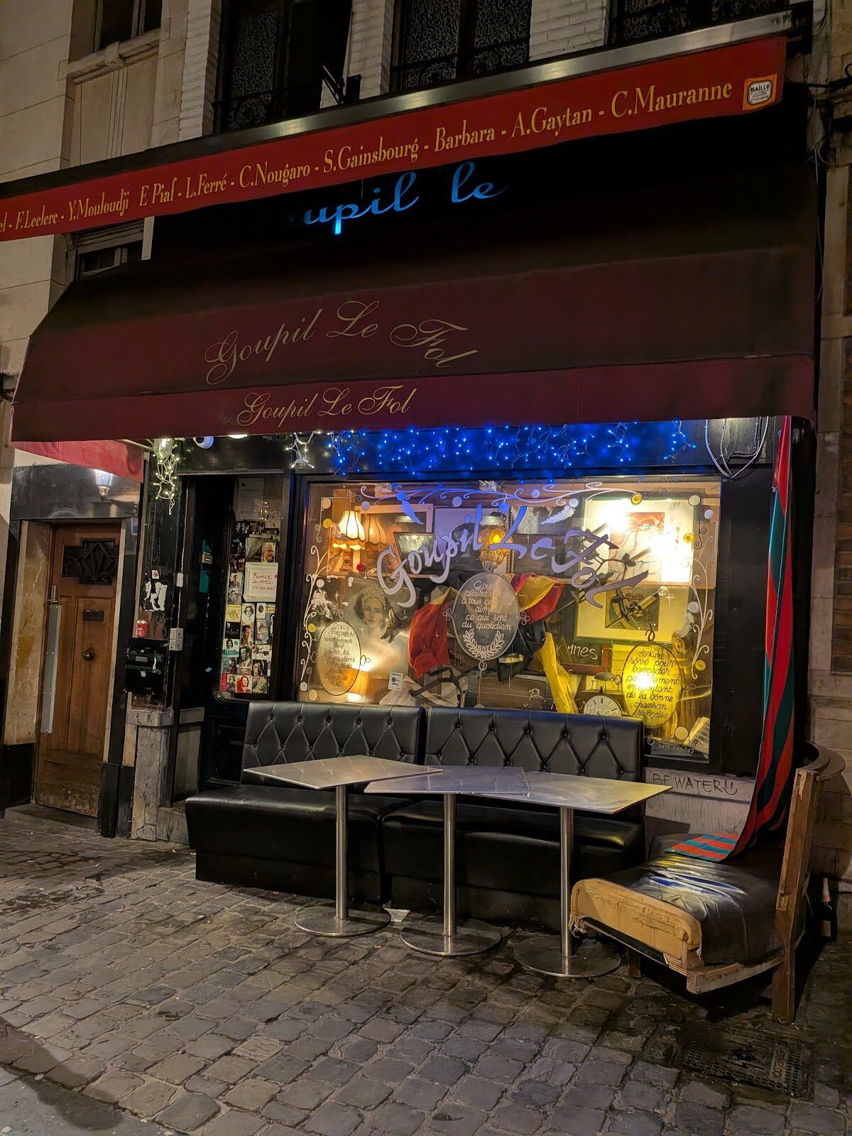 Goupil le Fol, Brussels