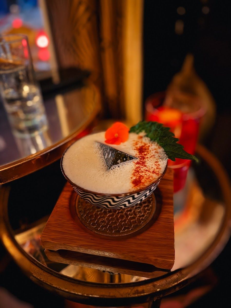 Volstead Prohibition Bar cocktail at the bar
