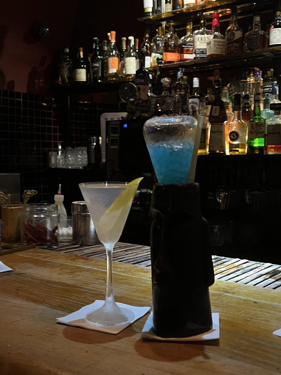 Boutiq' Bar cocktail at the bar