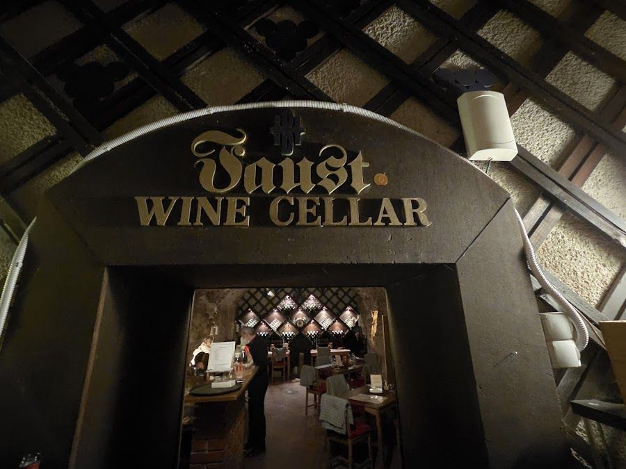 Faust Wine Cellar bar service