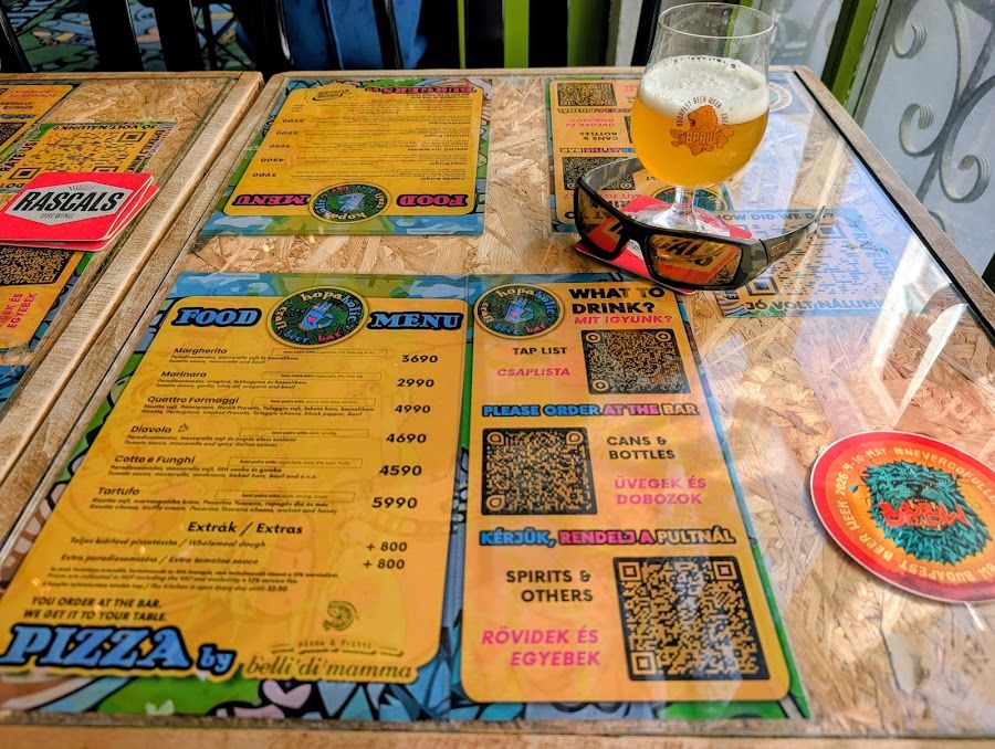Kraft Beer Bar bar service