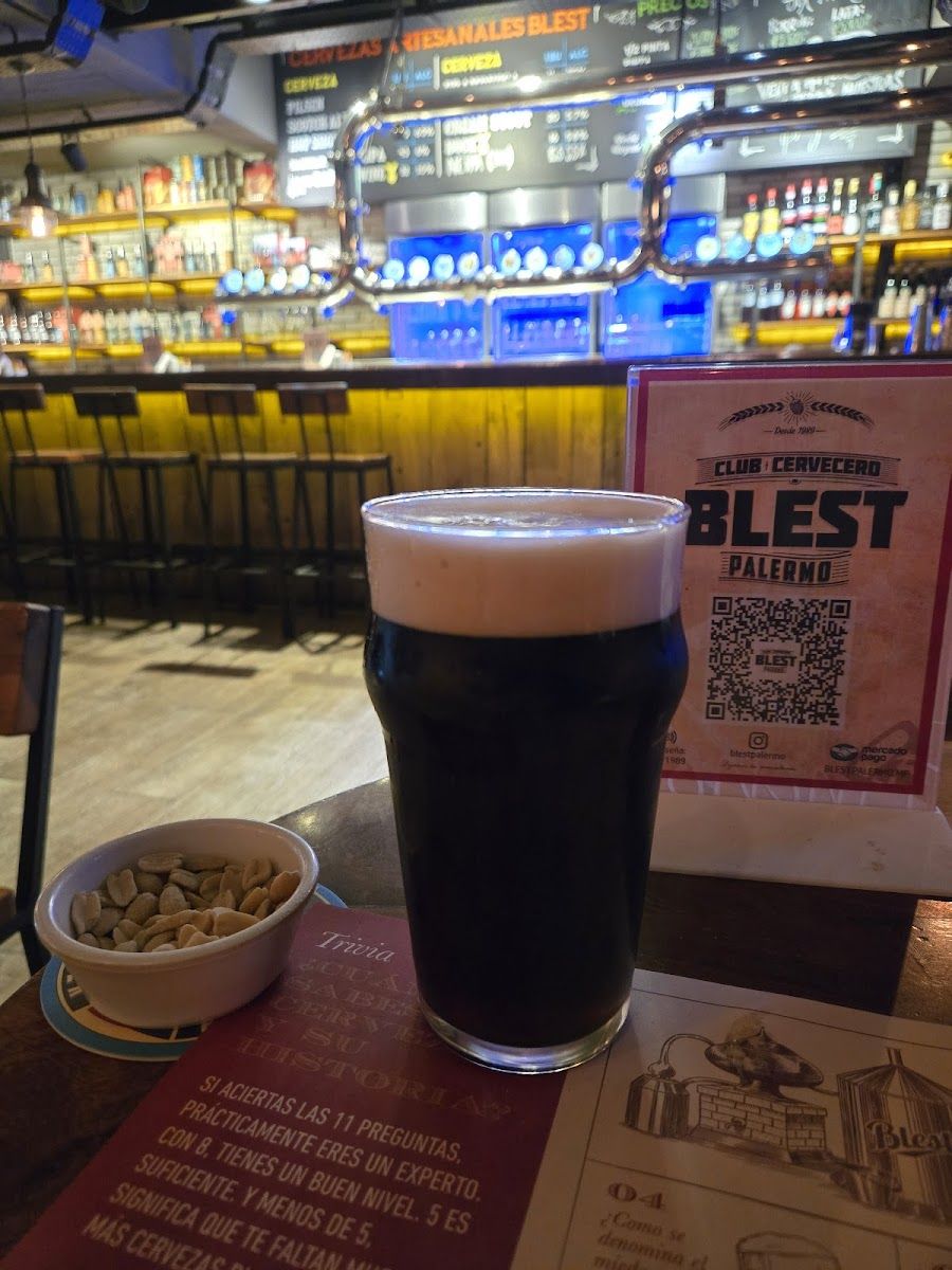 Blest Bar cocktail at the bar