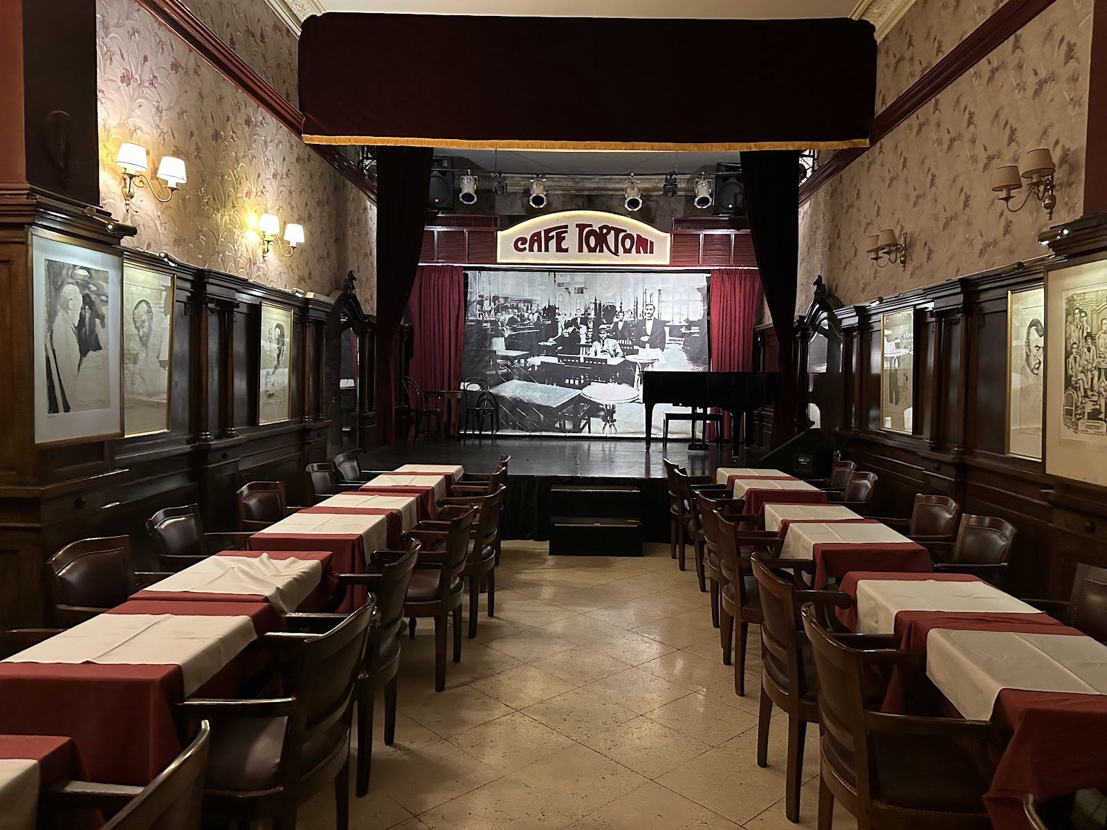 Cafe Tortoni Bar Buenos Aires bar interior
