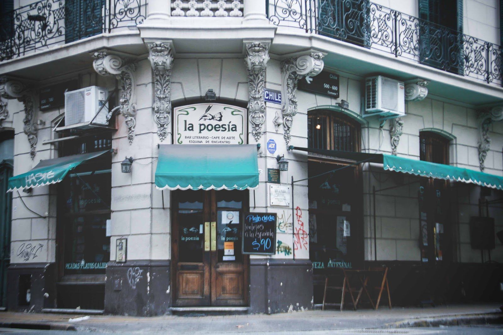 La Poesia Buenos Aires bar interior