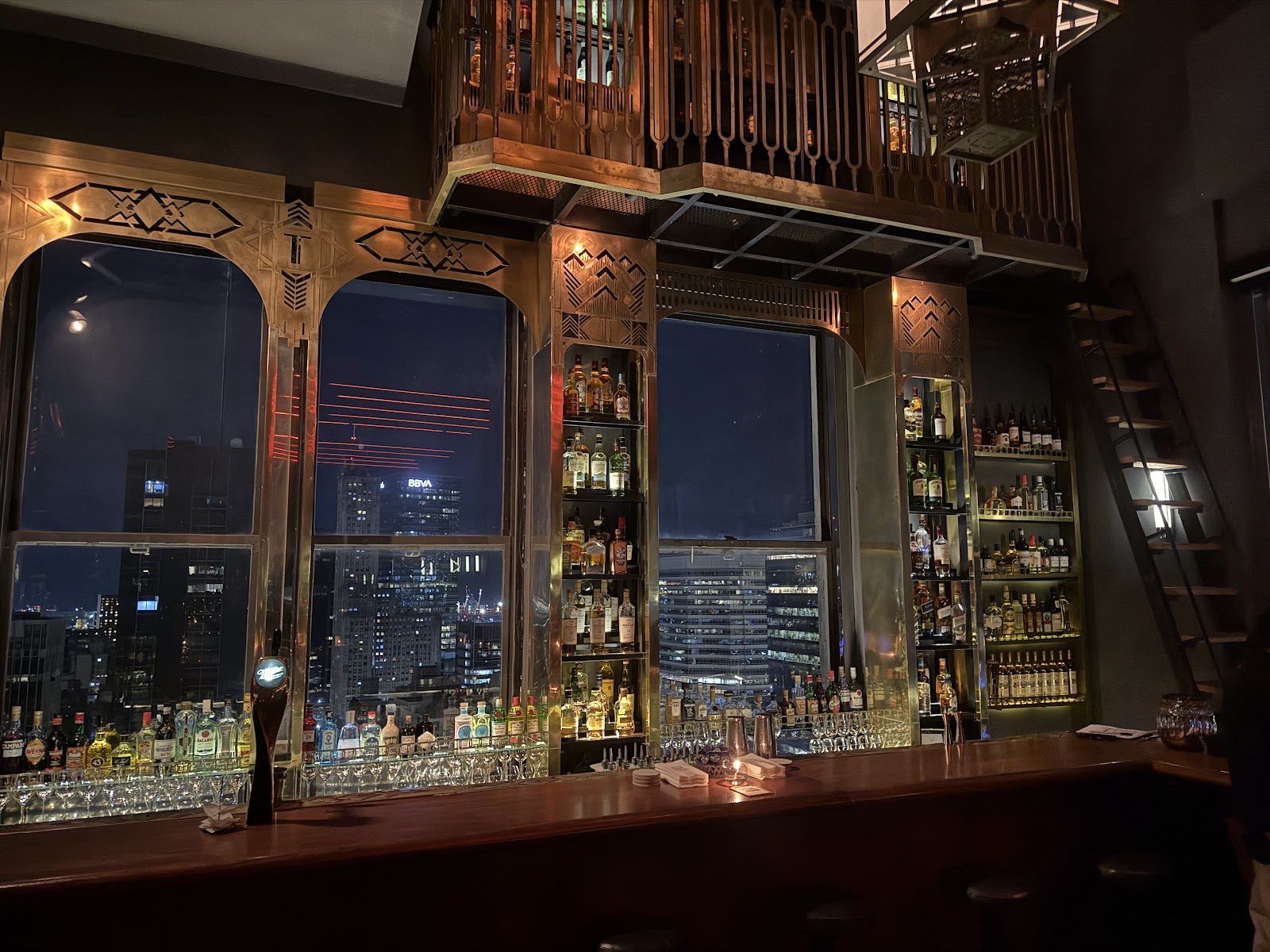 Trade Sky Bar Buenos Aires bar interior