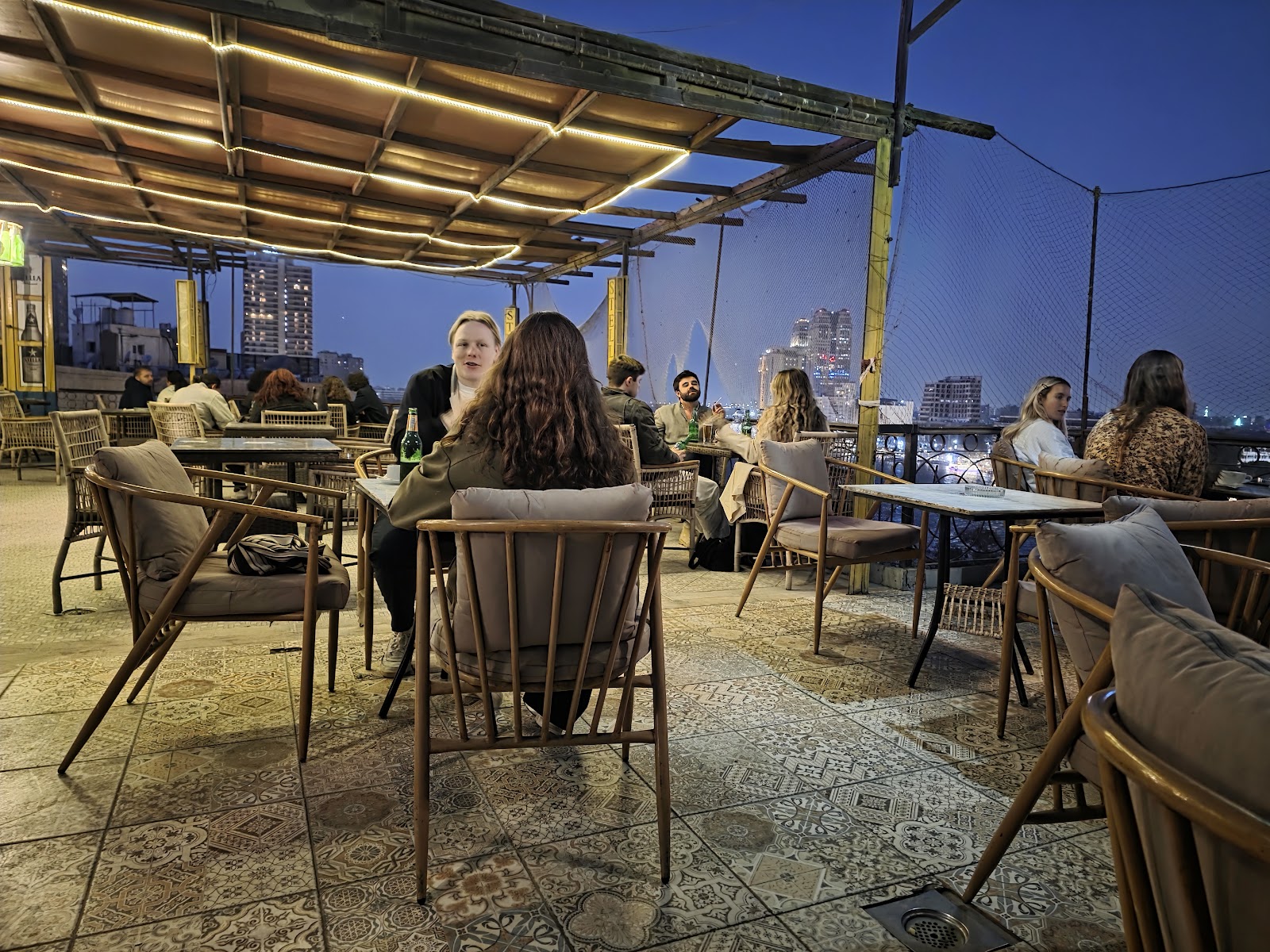 Sky Bar Cairo bar interior