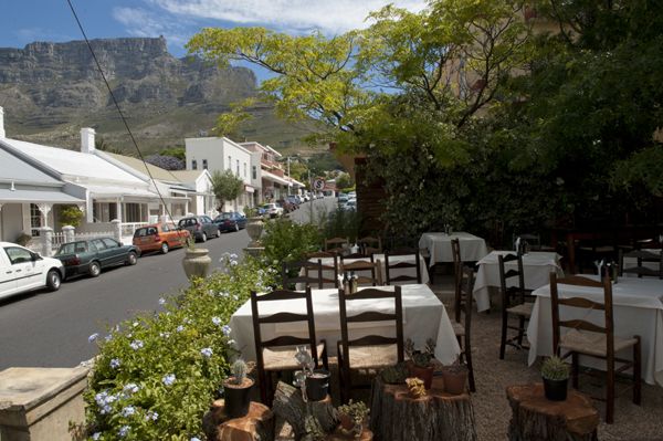 Cafe Paradiso Cape Town bar interior