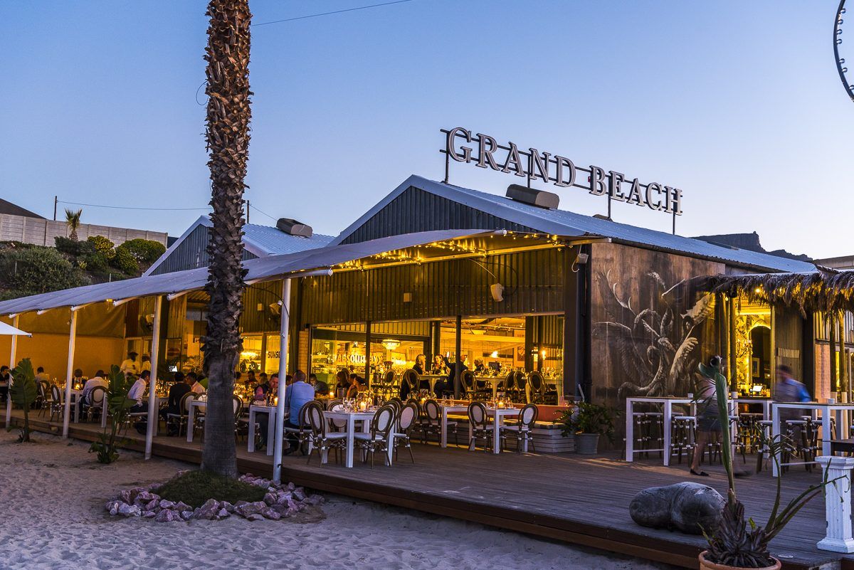 Grand Cafe & Beach Camps Bay Cape Town bar interior