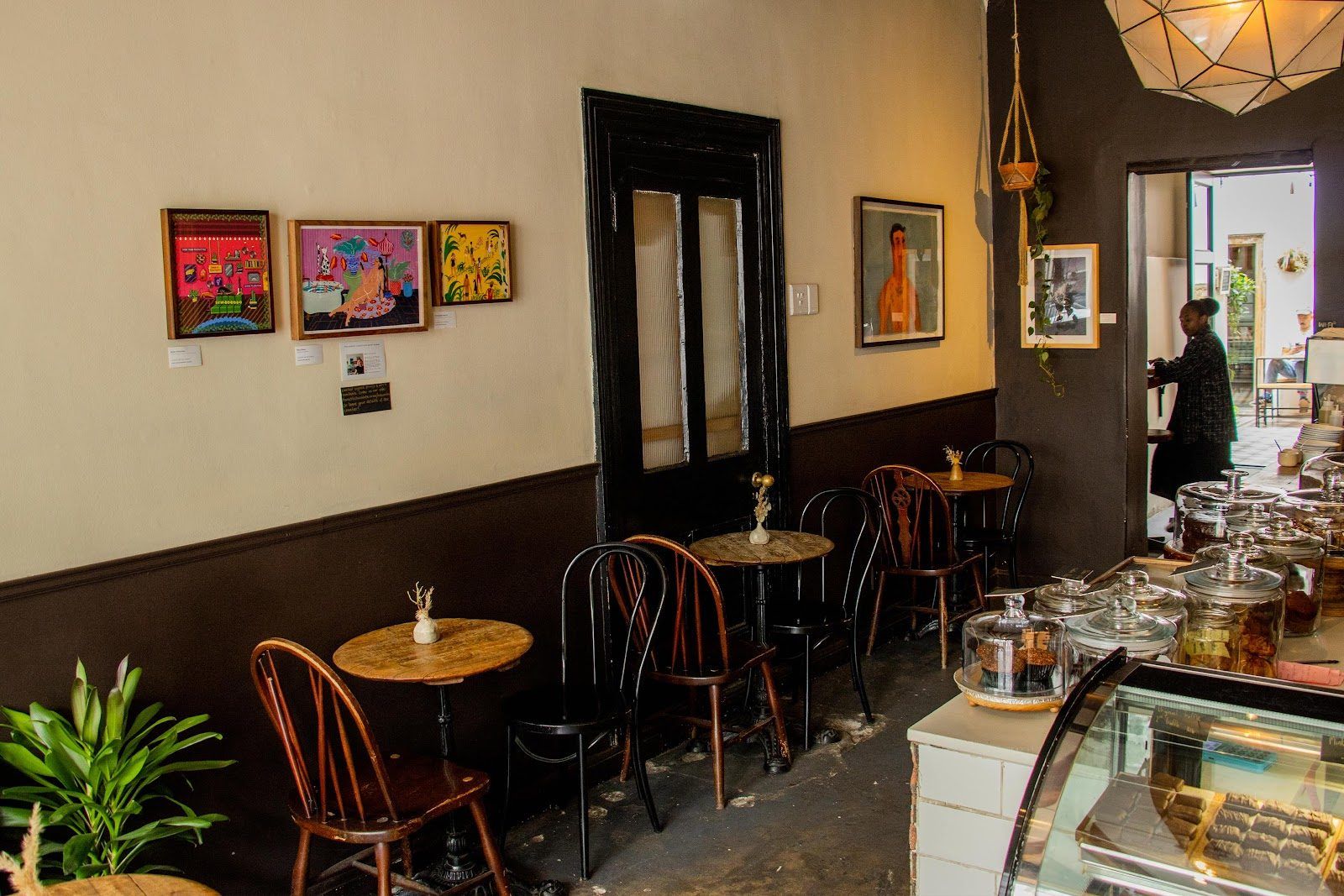 Honest Chocolate Cafe Cape Town bar interior
