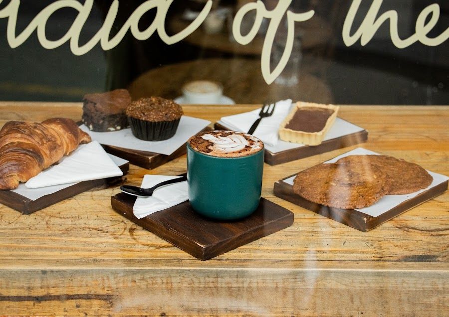Honest Chocolate Cafe cocktail at the bar