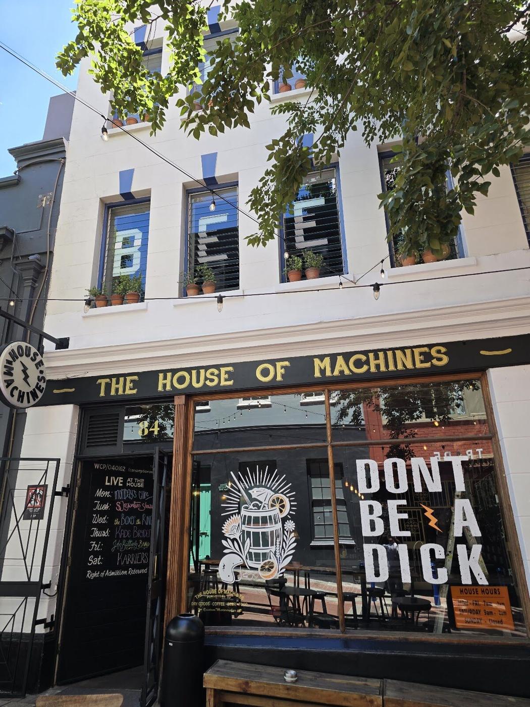 House of Machines, Cape Town