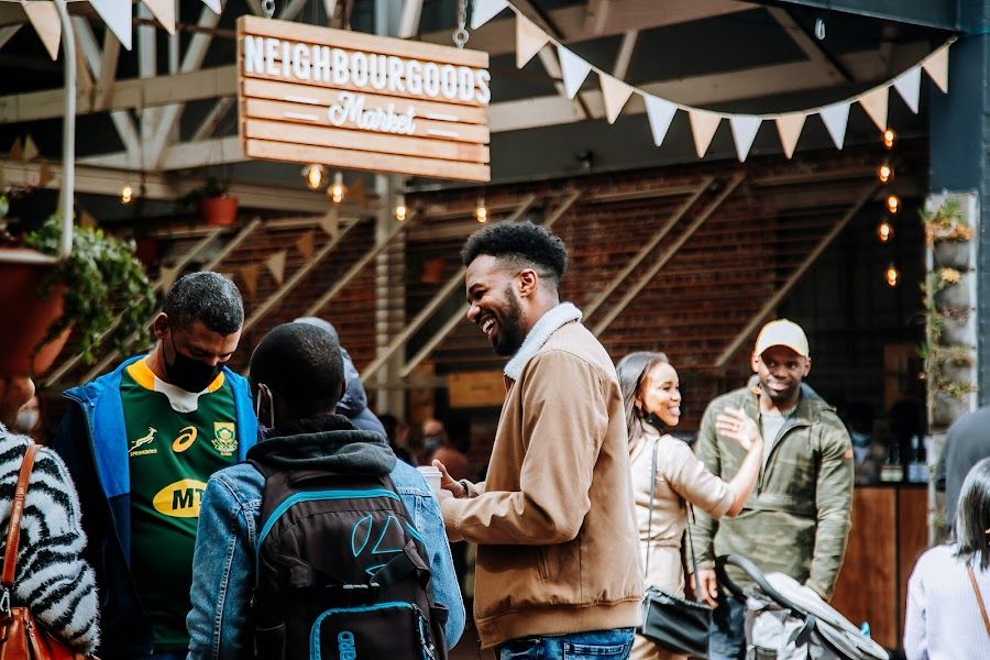 Neighbourgoods Market Rooftop Cape Town interior