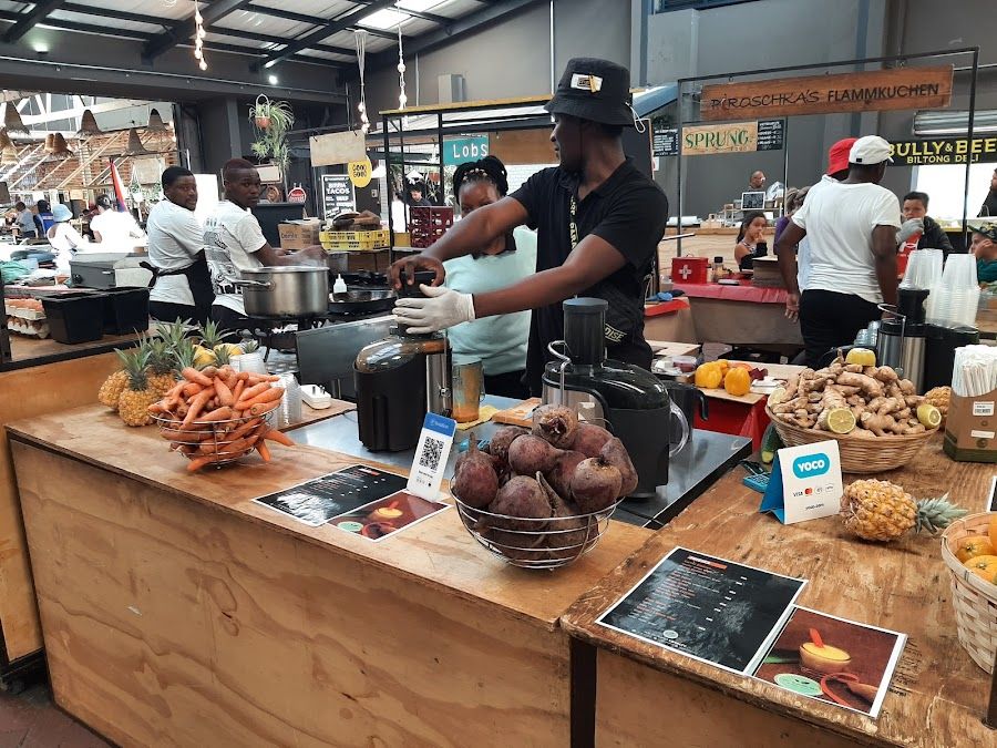 Neighbourgoods Market Rooftop bar service