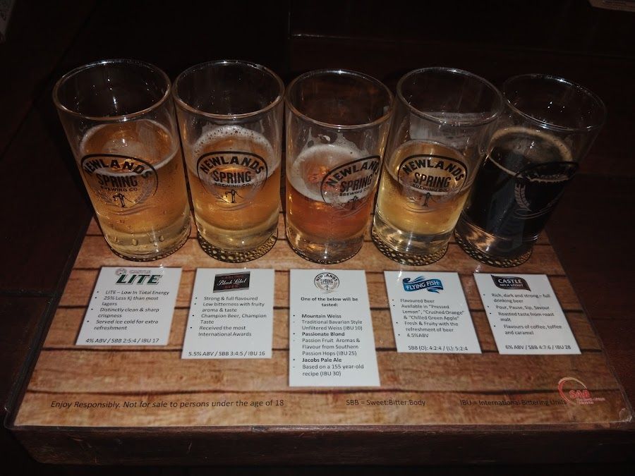 Newlands Spring Brewing Cape Town interior