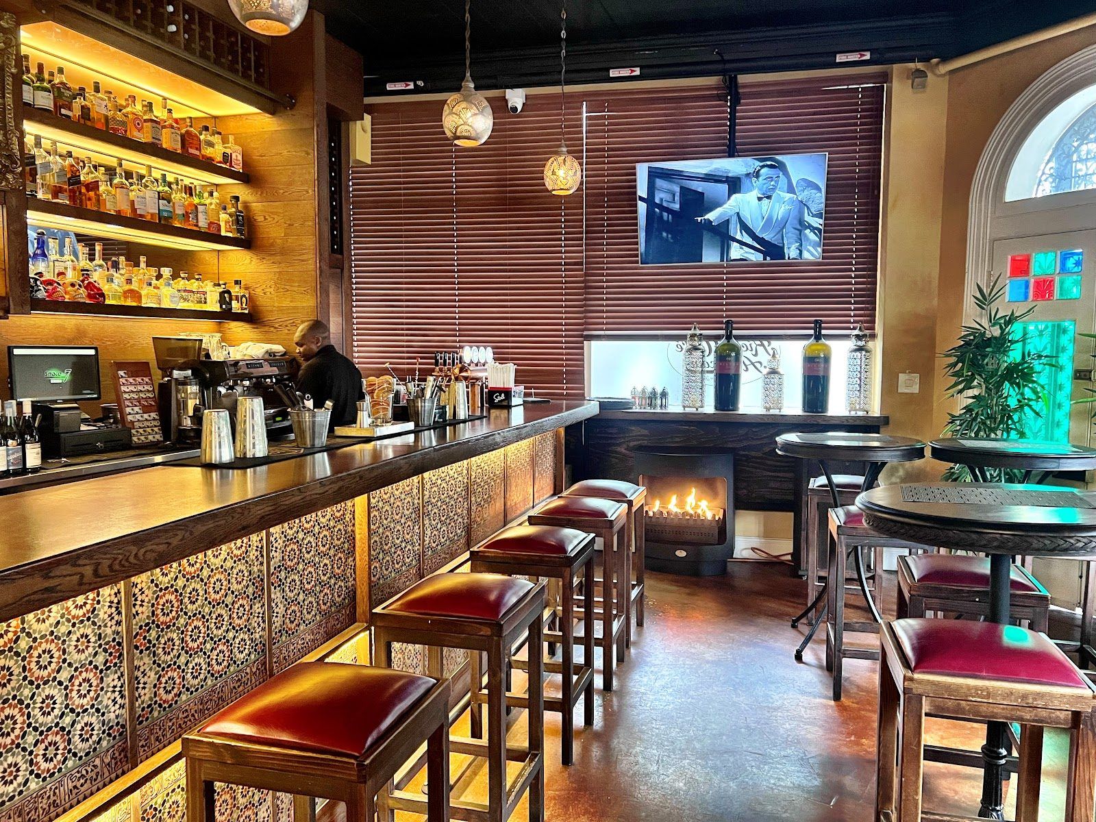 Rick's Cafe Americain Cape Town bar interior